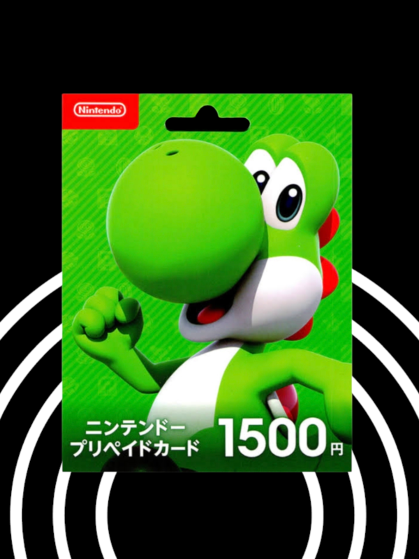 Nintendo Switch eShop Japan 1500円 Prepaid